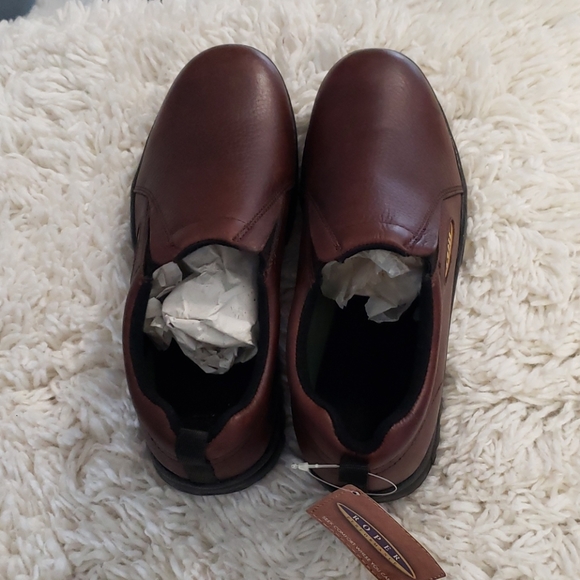 Roper Men's Performance Sport Slip-on Bay Brown Loafer - Picture 5 of 9